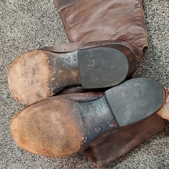 Freebird by Steven Womens Stable Leather Riding Tall Boots Boho Moto sz 10 - Picture 16 of 16